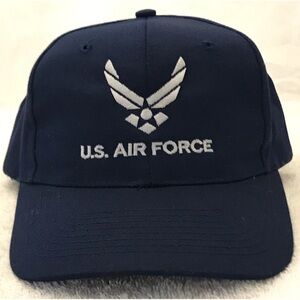 NISSUN CAP for U.S. Air Force Adjustable Navy Blue Ball Cap